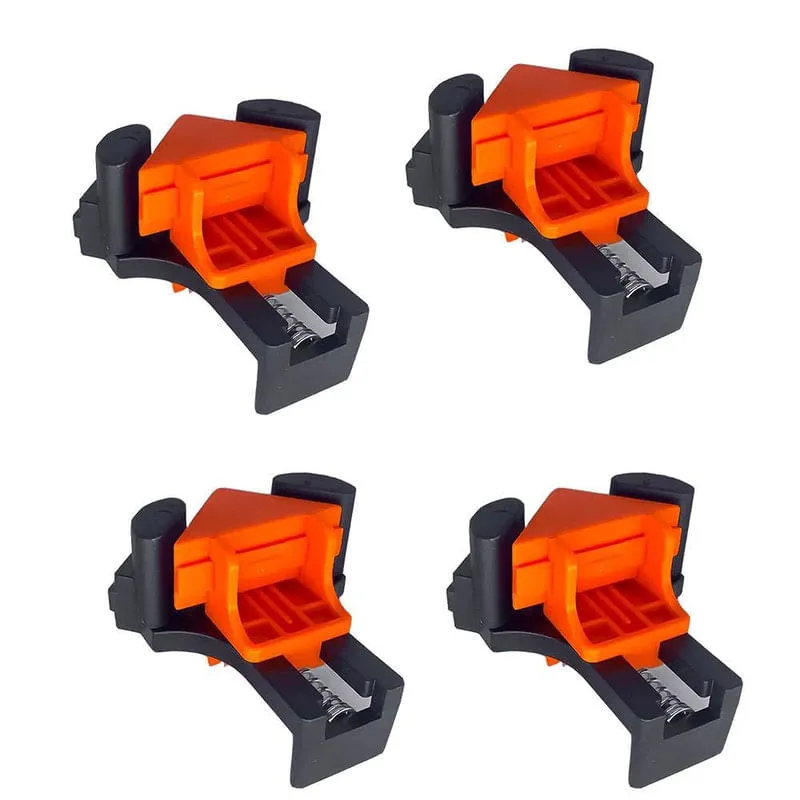 Kit 4 Grampo Sargento Aperto Angular Para Marceneiro Vaz