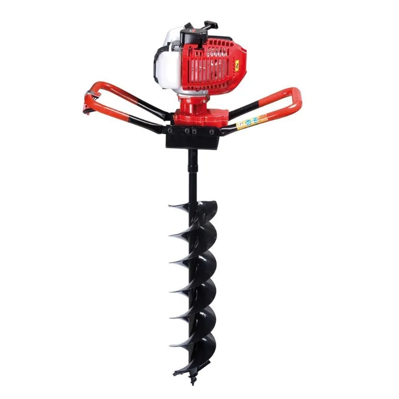 Perfurador De Solo A Gasolina 52cc 2.9hp Com 3 Brocas Nakan