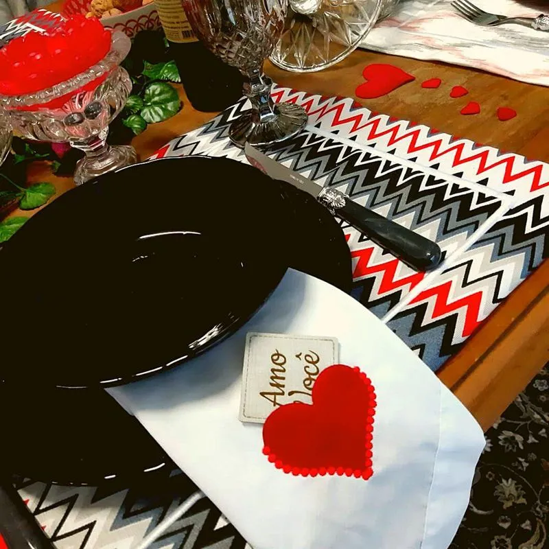 Kit De Mesa Posta Completo - De Repente É Amor (2un)