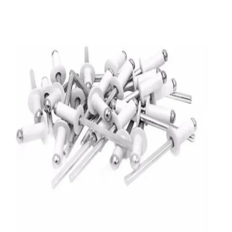 Rebite repuxo 312 - 3,2x12 - aluminio branco - pct C/100 pcs