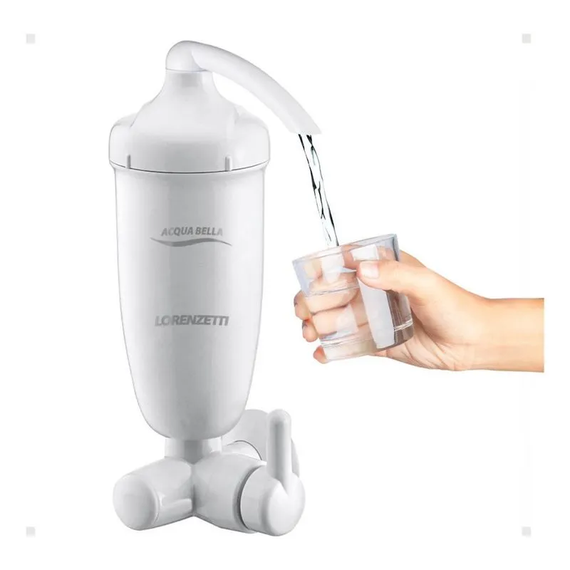 Purificador De Água Registro De Parede Acqua Bella Branco