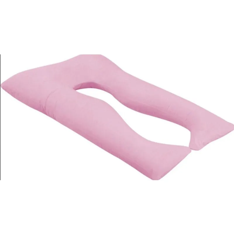 Travesseiro de Gravida 100% Algodão Rosa