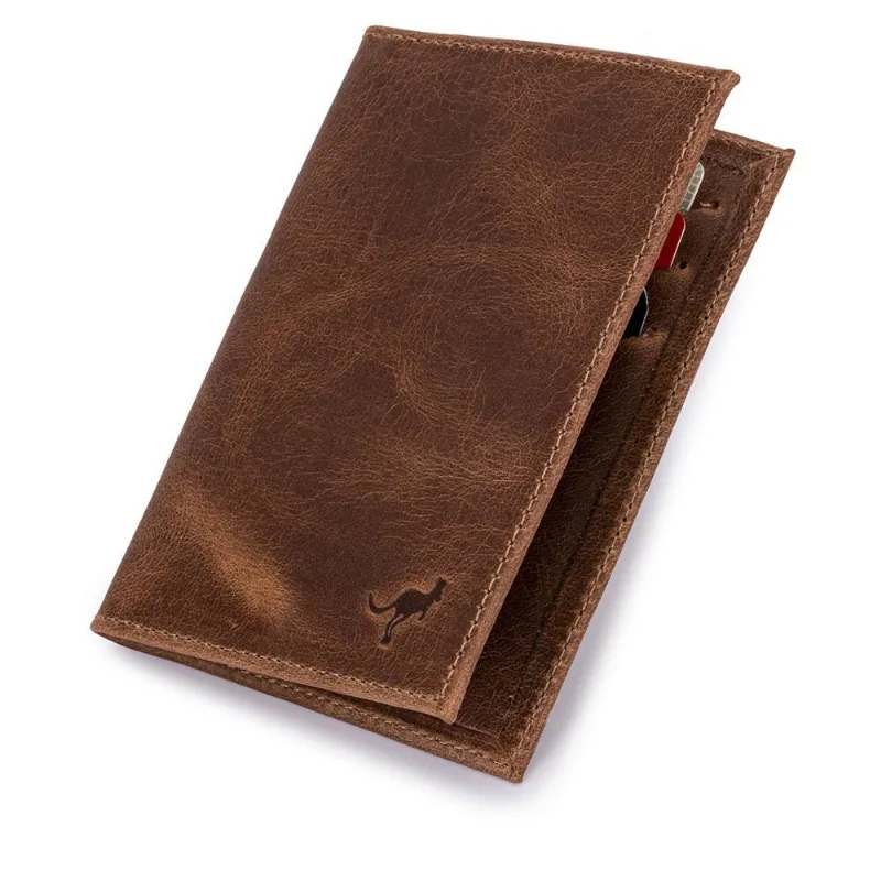 Porta Documentos Slim Crlv/rg/cartões/cédulas Couro