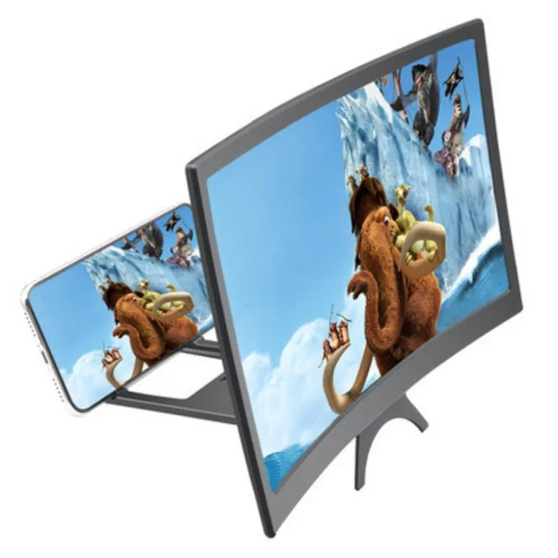 Lupa Dobrável Amplia Imagem Smartphone 3D 12 Polegadas