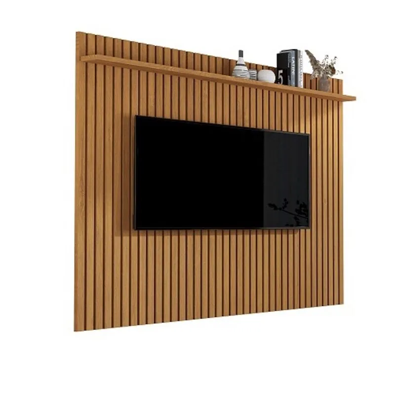 Painel Para TV Até 75 Polegadas Ripado Verdadeiro Venus 1.8 X 1.8 Nature – Giga Móveis