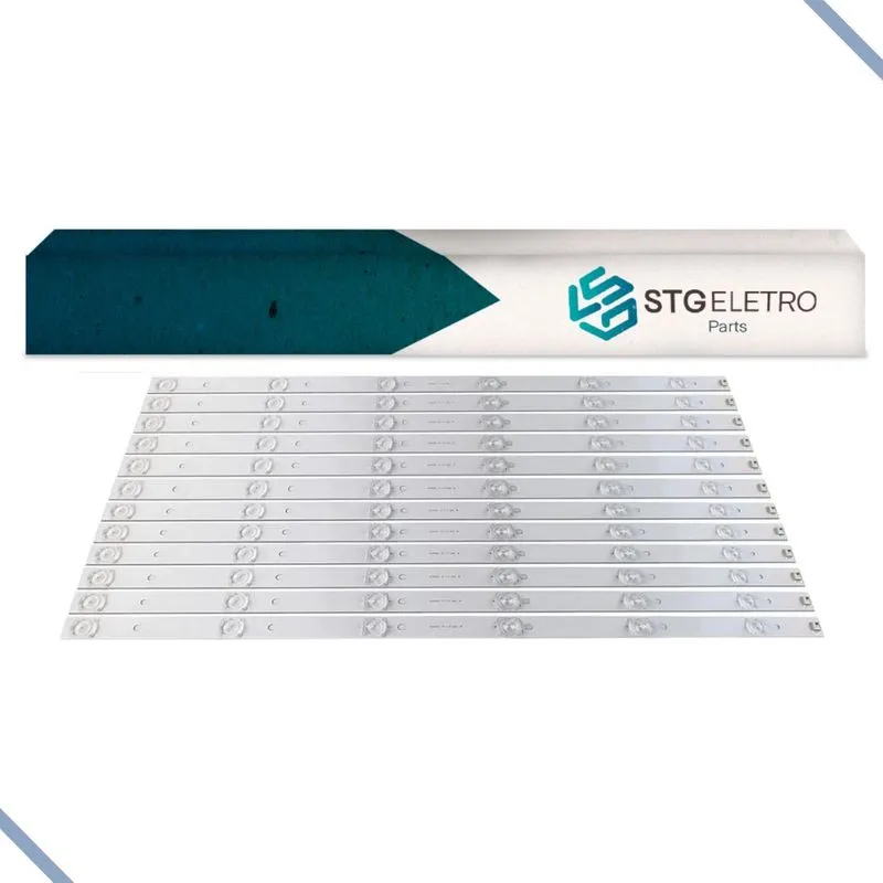 Kit 12 Barras De Led Tv Semp Tlc Sti 55k1us Novo