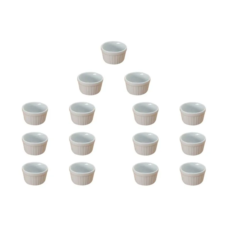 Ramekin forma assar Porta molho Pequeno Kit 15 unid Atacado!