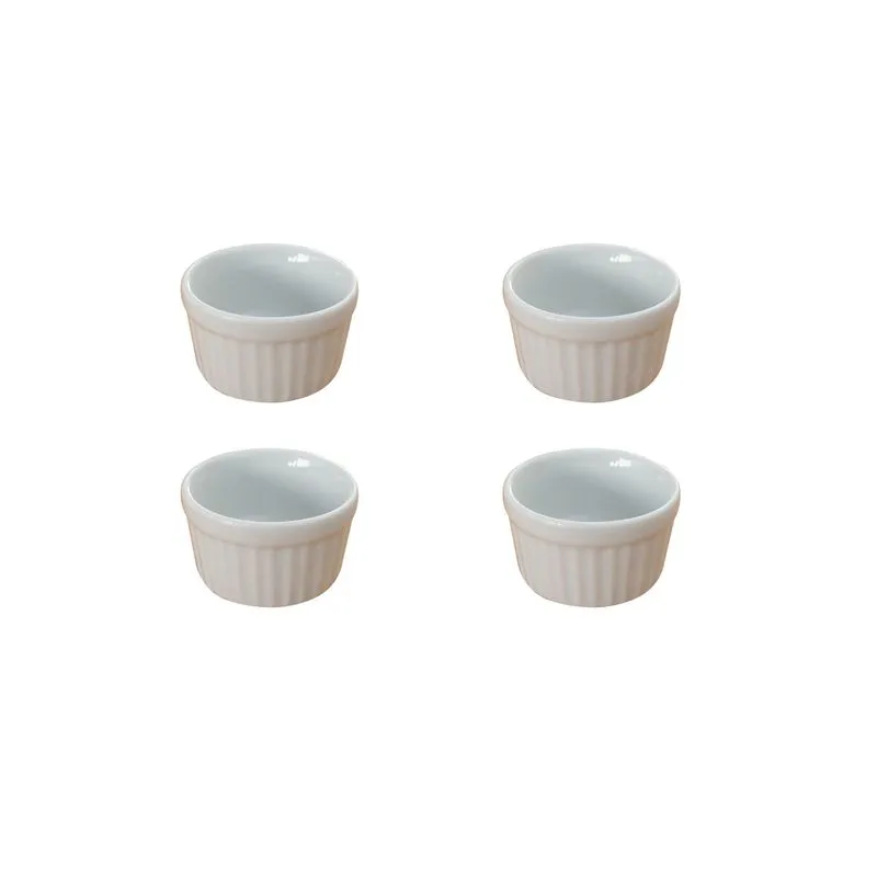 Ramekin forma assar Porta molho Grande Hotel - Kit 4 unid