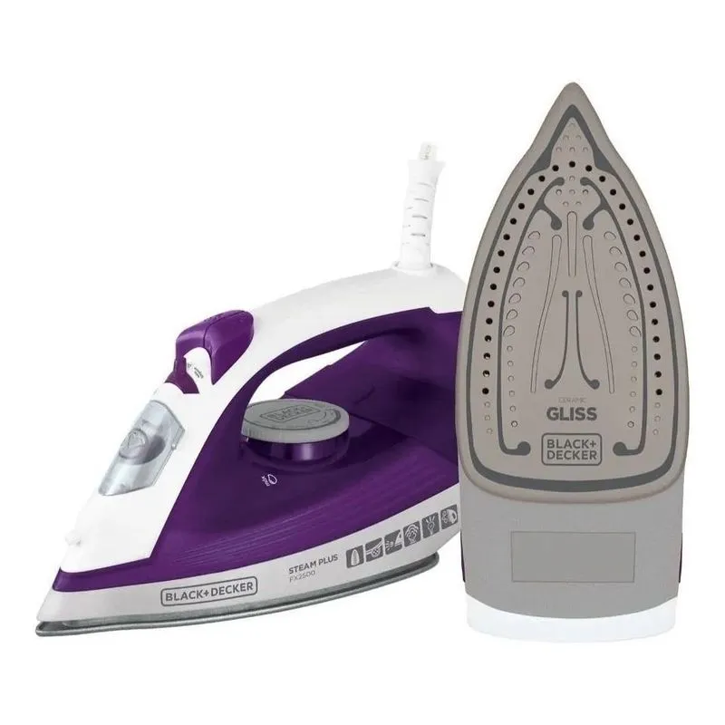 Ferro A Vapor Black Decker Fx2500 Base Ceramic Gliss 220V