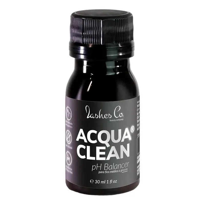 Acqua Clean Lashes Co 30ml Solução De Limpeza Cílios