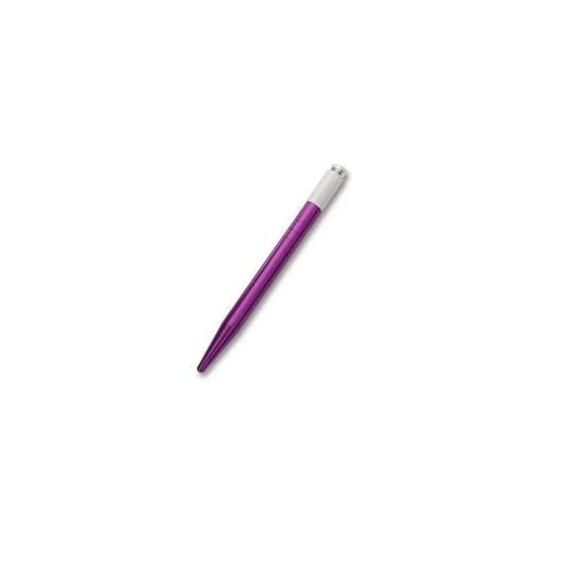 Tebori Caneta Micropigmentação Sobrancelha Roxo