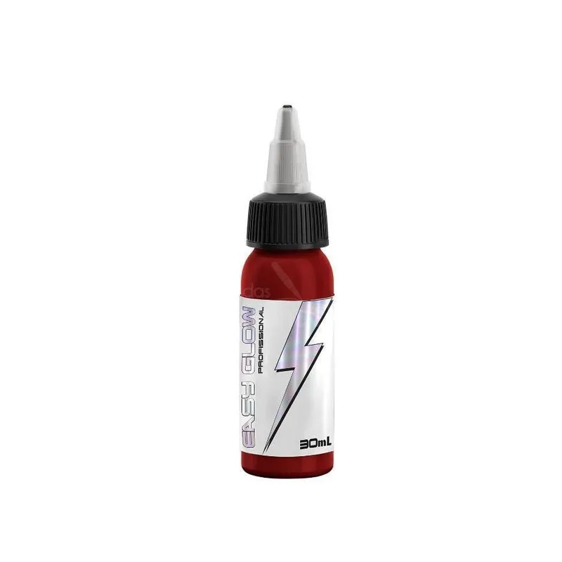 Tintas Easy Glow 30ml Para Tatuagem Tattoo - Lipstick Red