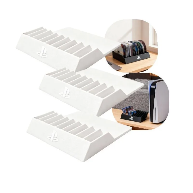 Kit 3 Base Organizadora De Jogos E Acessórios Suporte D Mesa