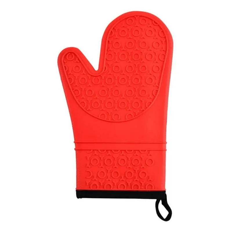 Luva Termica De Cozinha De Silicone Forrada Forno Fogão Cor