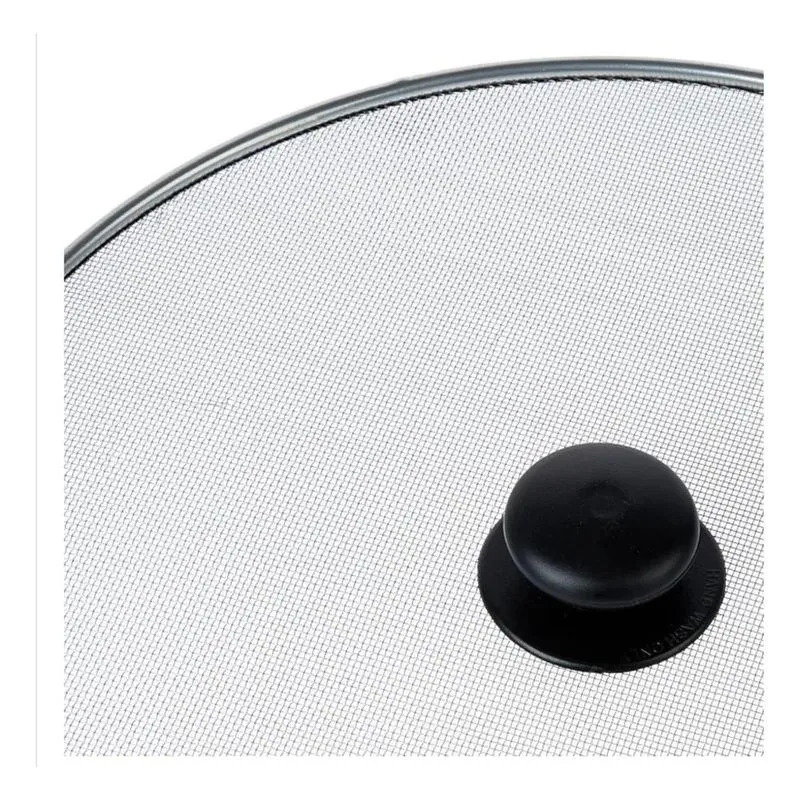 Tampa Tela Para Fritura Frigideira De Metal 33cm Anti Pingo