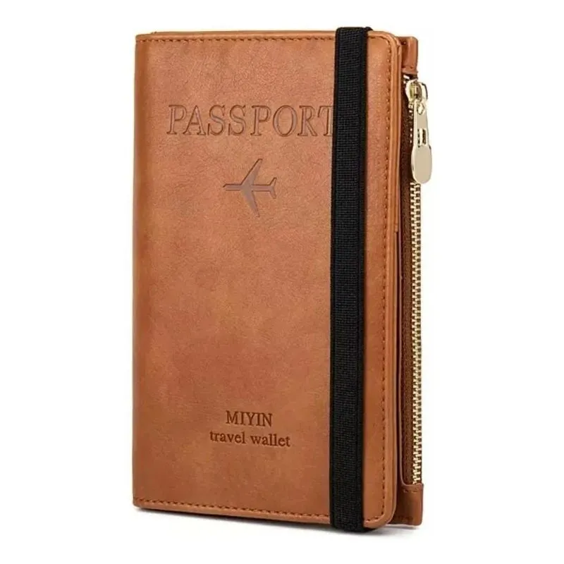 3x Carteira Para Passaporte Elegante Feminino E Masculino Co