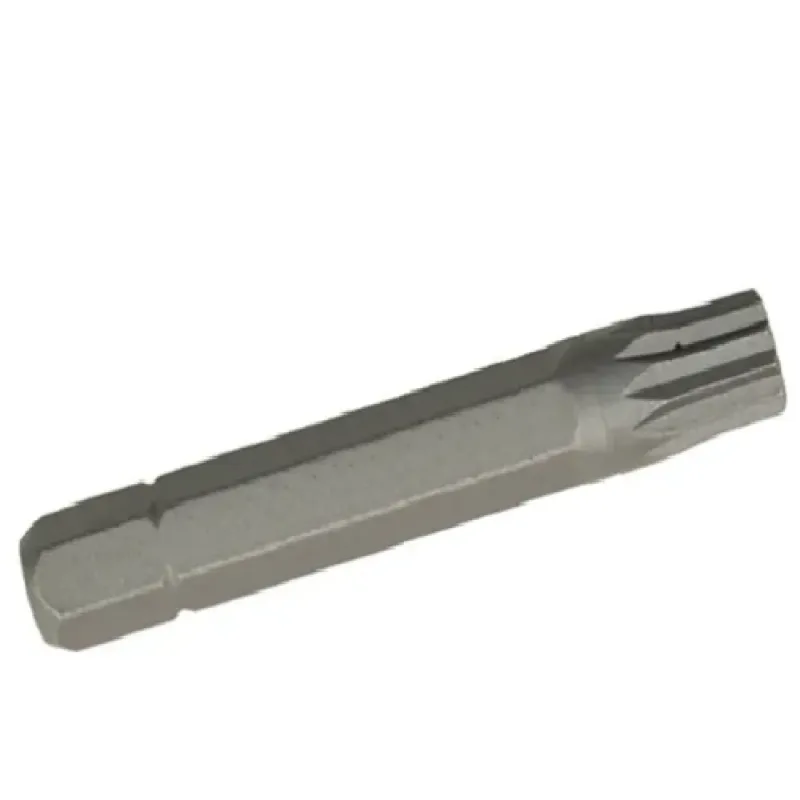 BIT MULTIDENTADO ENCAIXE 10MM X 10 X 36MM PREMIUM CRV VIP INDUSTRIAL - AbrastolFerramentas