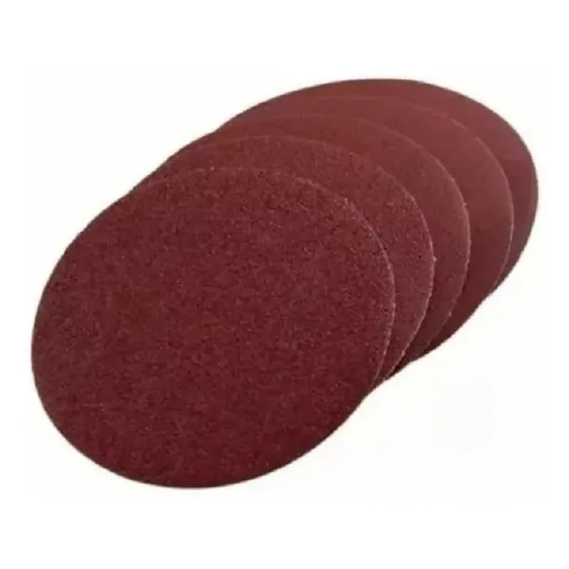 10 Discos de Lixa Velcro Base 125mm Grão 40 Vip Industrial