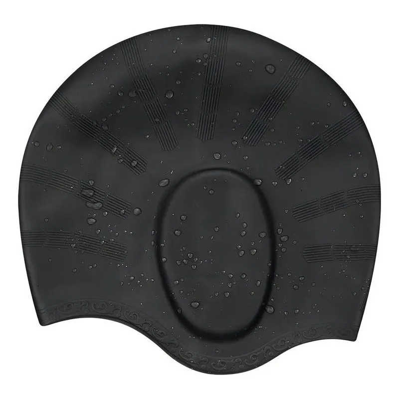 Touca Para Natação Cobre Orelhas Silicone Diversas Cores Cor