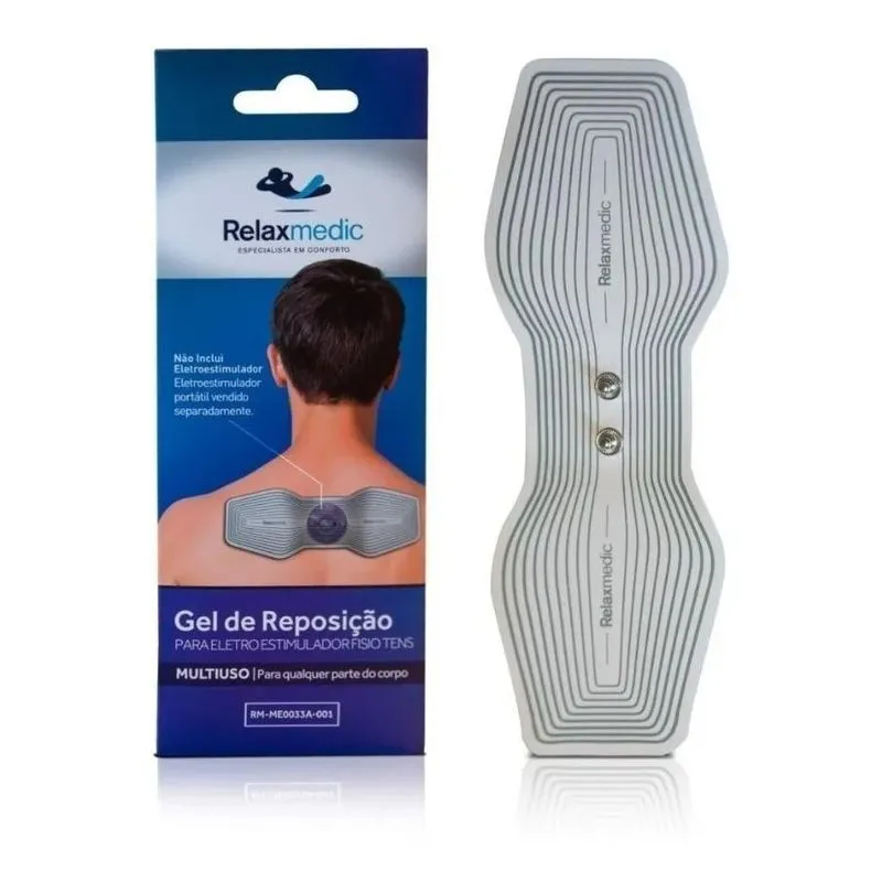 Gel De Reposição Para Aparelho Eletroestimulador Fisio Tens