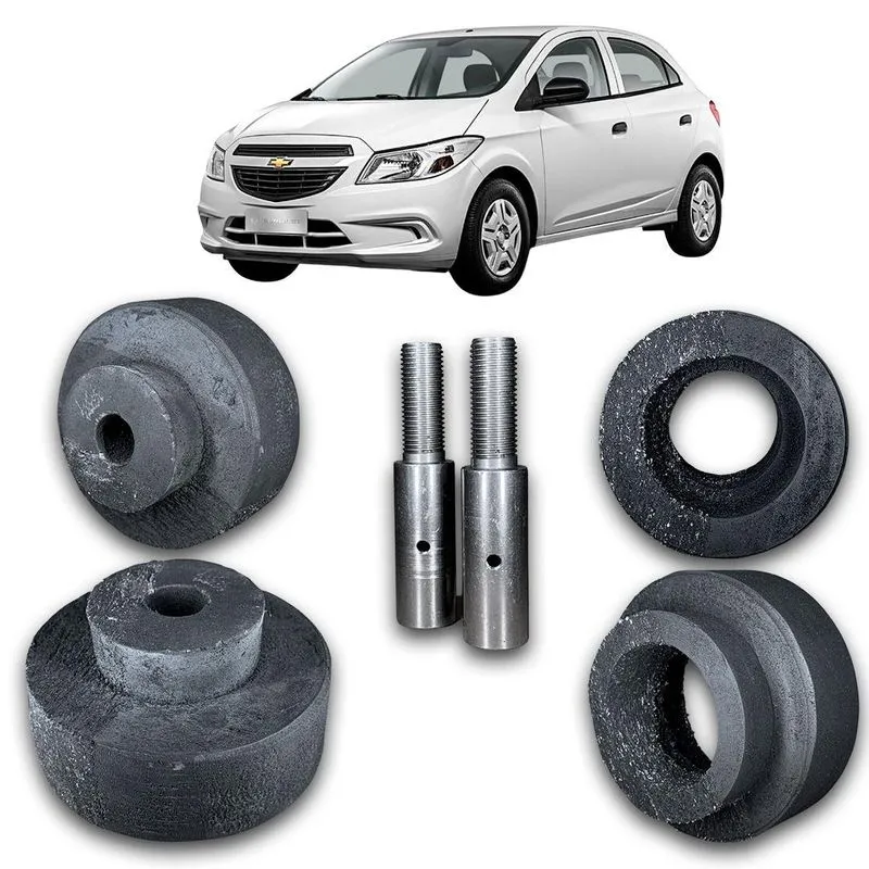 Kit Calço Mola Diantei 5cm Trasei 5cm +prol Diant Onix /19