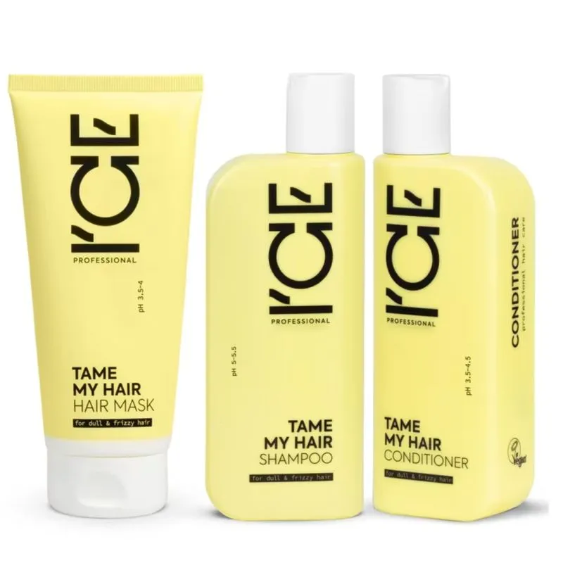 Ice Professional Tame My Hair (Sh +Cond 250ml+Máscara 200ml)