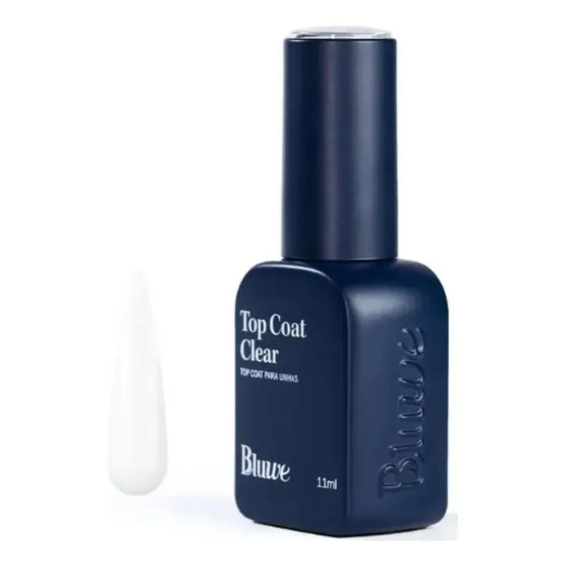 3x Top Coat Super Clear 10ml - Bluwe