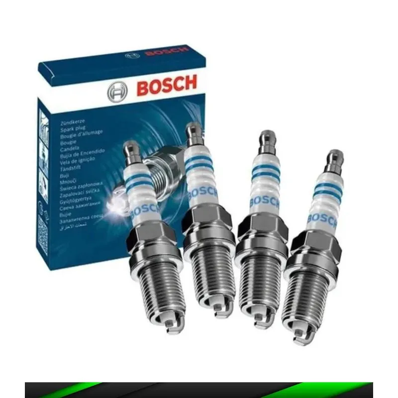Jogo 4 Velas Bosch Fiat Palio 1.0 Mpi 8v 6m 1999 À 2000