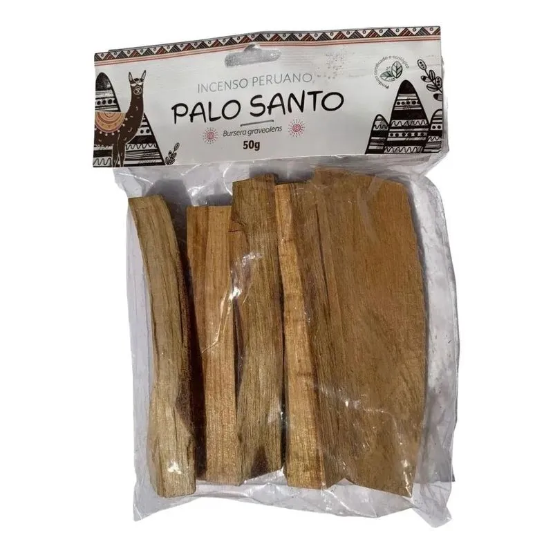 Incenso Palo Santo Importado Do Peru - Produto