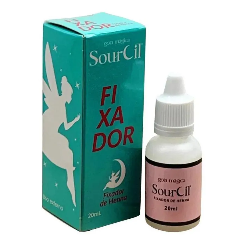 Fixador De Renna Sourcil Fada Profissional Gota Mágica 20ml
