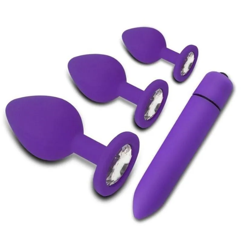 Kit Luxúria Com Cápsula Vibratória E Plugs Mpa1061 - Stilo