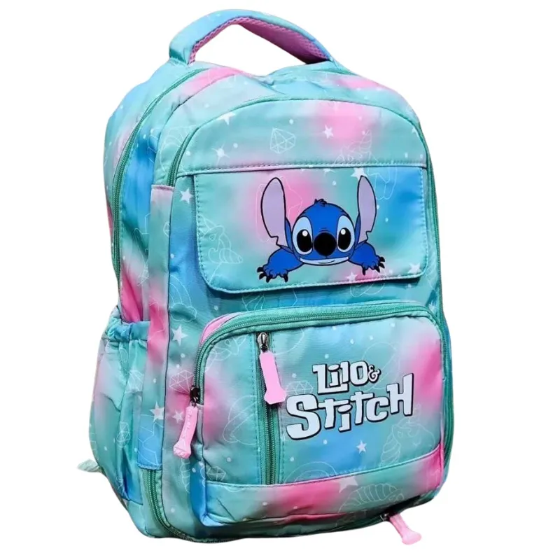 Mochila Tie Dye Compacta e Leve: Ideal para Escola e Passeios