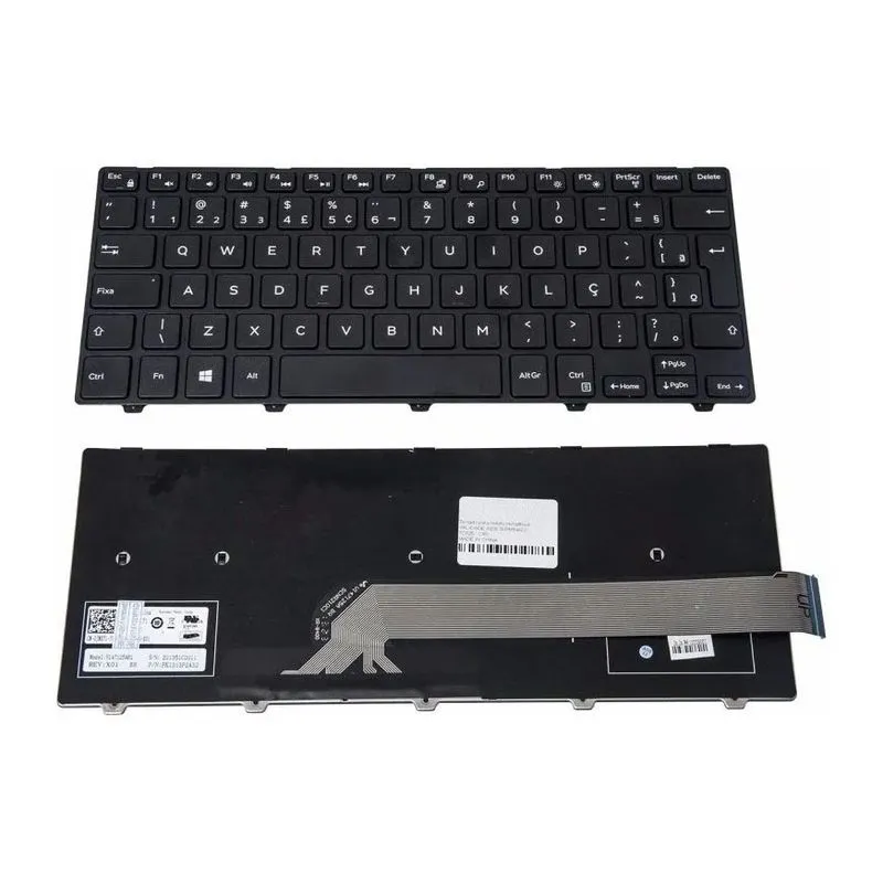 Teclado Para Dell Inspiron 14-54475445 14-5000 Nsk-lq0sw