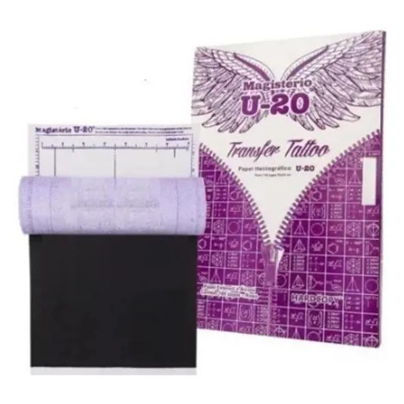 3x Papel Hectografico Decalque Tatuagem 50 Folhas