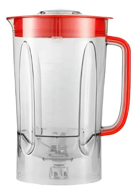 Copo Para Liquidificador Com Tampa Philco Ph900 Vermelho