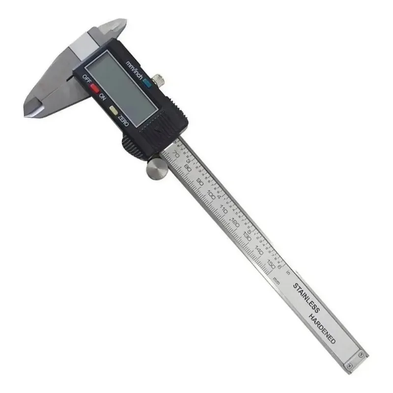 3x Paquimetro Digital 150mm Profissional Aço Inox Alta Preci