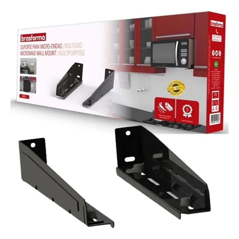 Suporte De Parede Microondas Forno Bebedouro Até 30kg