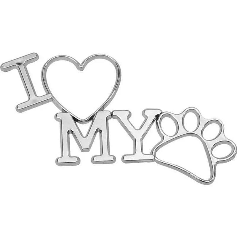Emblema I Love My Dog Crom Troller Rf Sport