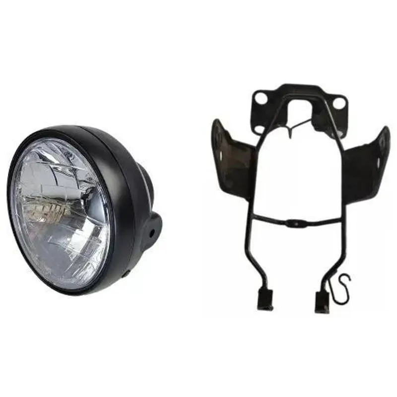 3x Aranha Suporte Farol + Farol Titan Fan 125 2000 A 2008