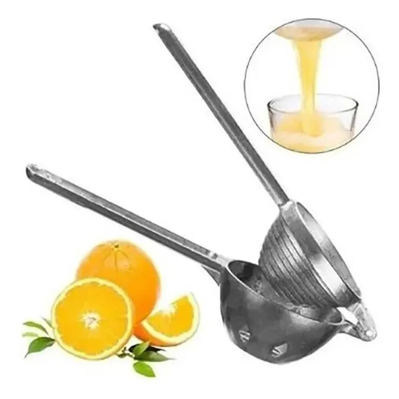 Espremedor De Laranja Limão Aluminio Classico Tec Lar