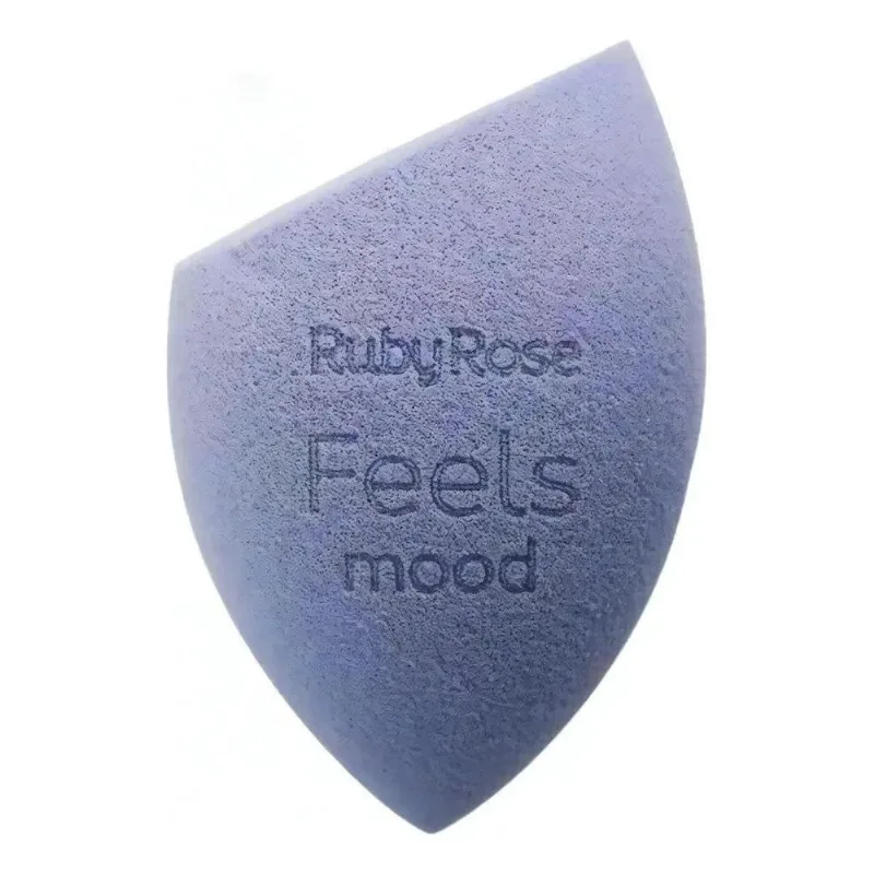 Esponja De Maquiagem Ruby Rose Chanfrada Feels Mood S/ Latéx