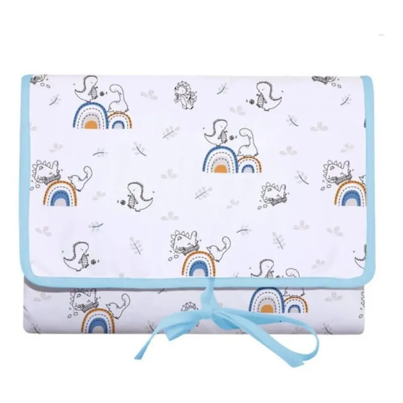Trocador Portatil Acolchoado Bebe Com Porta Fraldas Bolsa
