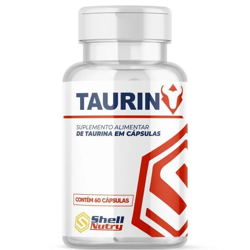 Taurina Shell Nutry 60 Cápsulas