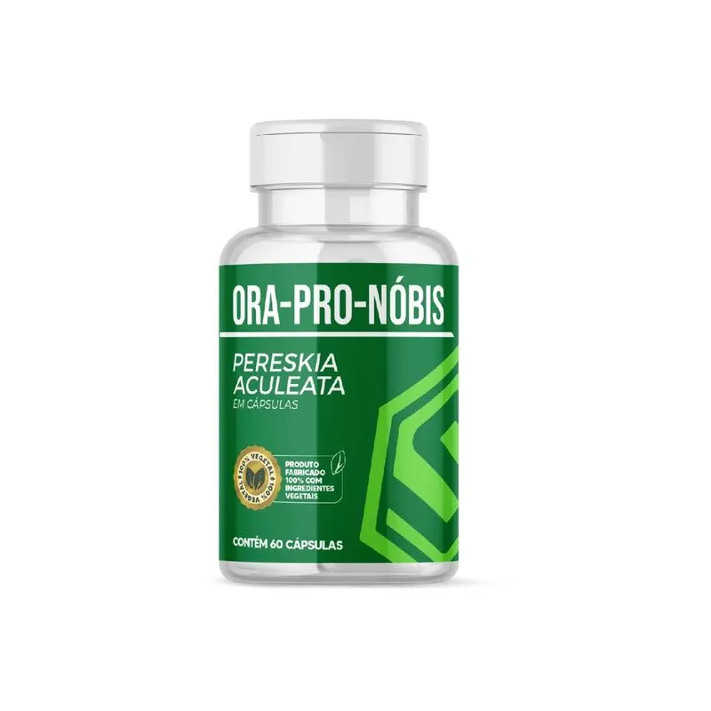Ora Pro Nobis 500mg 60 Cápsulas