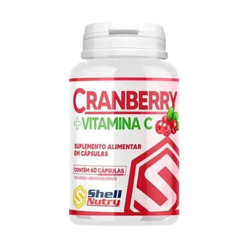 Cranberry + Vitamina C C/60 Cápsulas - Shell Nutry