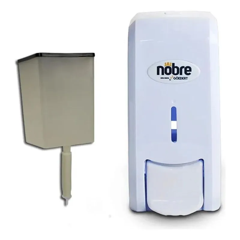 Dispenser Para Sabonete Liquido E Álcool Em Gel 800ml- Nobre