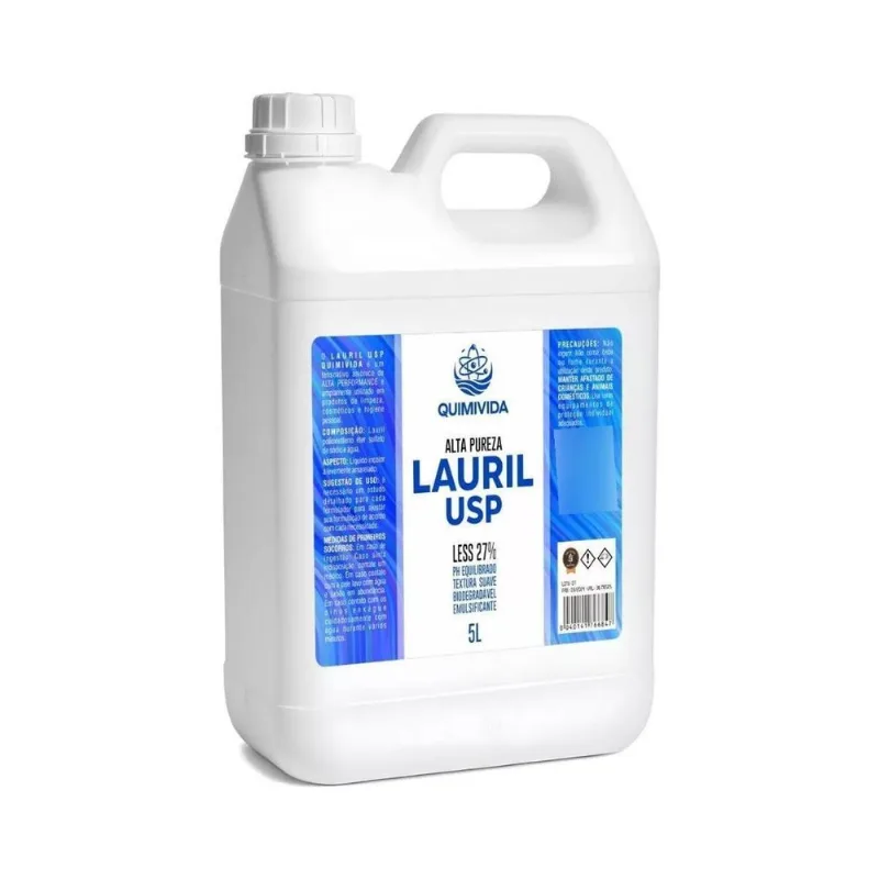 Lauril Líquido Quimivida 5l - Cosmético E Doméstico