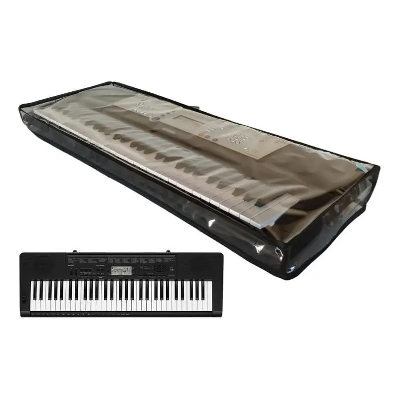 3x Capa Para Teclado Musical Casio Em Pvc De Alta Qualidade