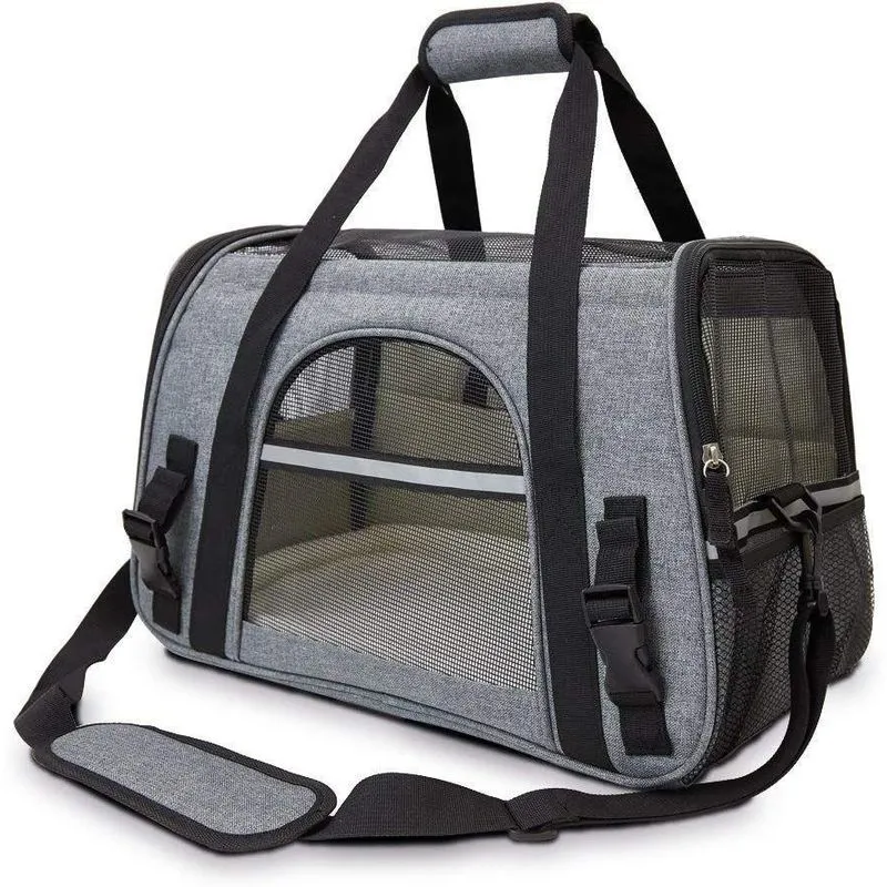 Bolsa De Transporte Pet Avião Para Cães E Gatos Luxo