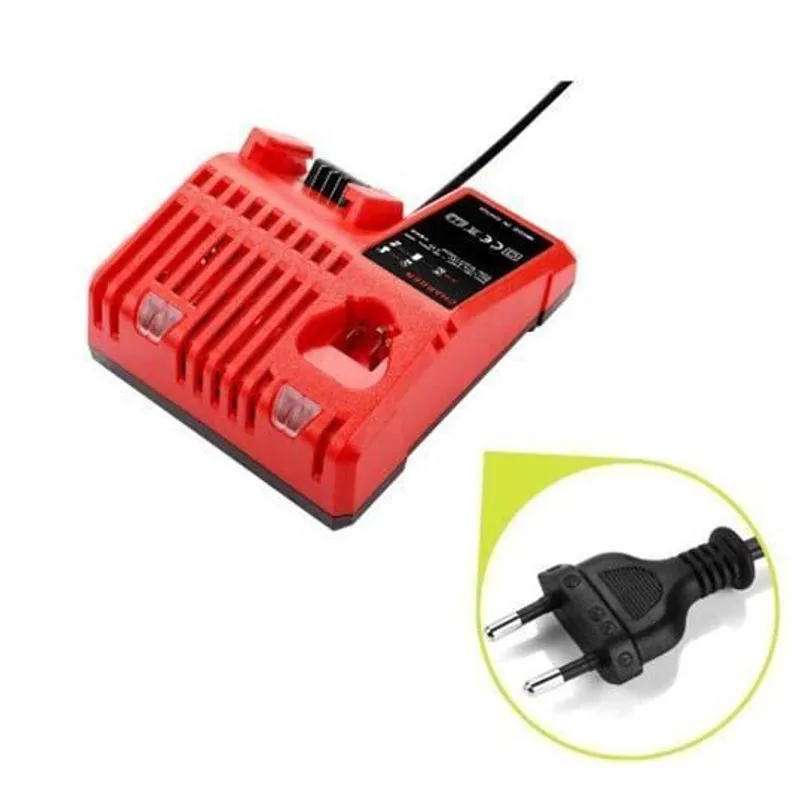 Carregador De Bateria Para Milwaukee M12/m18 Bivolt